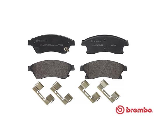 Brake Pad Set, disc brake - P 59 076 BREMBO