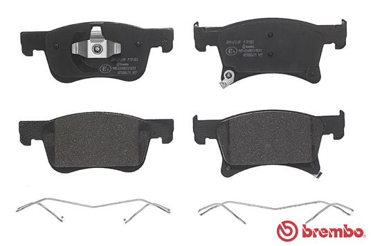 Brake Pad Set, disc brake - P 59 083 BREMBO