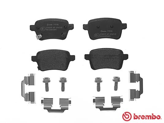 Brake Pad Set, disc brake - P 59 086 BREMBO