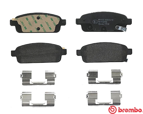Brake Pad Set, disc brake - P 59 087 BREMBO