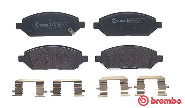 Brake Pad Set, disc brake - P 59 088 BREMBO