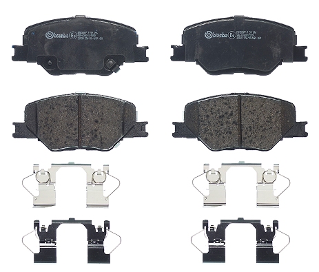 Brake Pad Set, disc brake - P 59 096 BREMBO