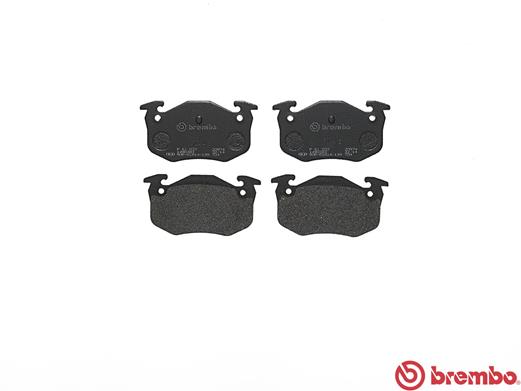 Brake Pad Set, disc brake - P 61 032 BREMBO