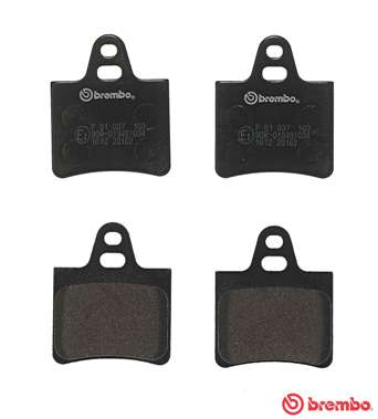 Brake Pad Set, disc brake - P 61 037 BREMBO