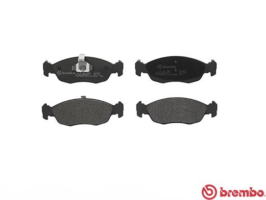 Brake Pad Set, disc brake - P 61 051 BREMBO