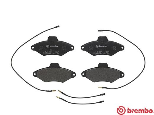 Brake Pad Set, disc brake - P 61 052 BREMBO
