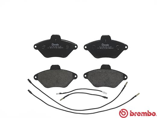 Brake Pad Set, disc brake - P 61 053 BREMBO
