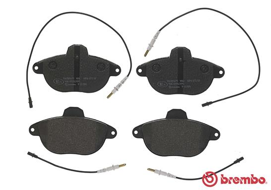Brake Pad Set, disc brake - P 61 055 BREMBO