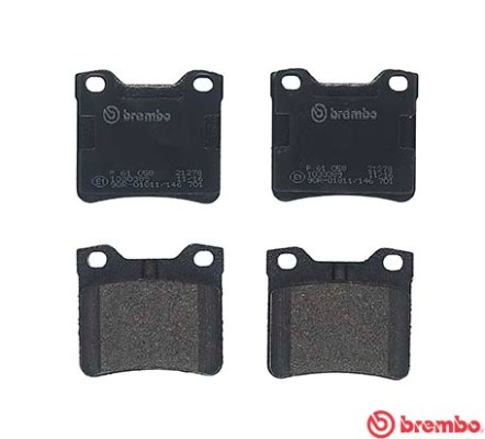 Brake Pad Set, disc brake - P 61 058 BREMBO