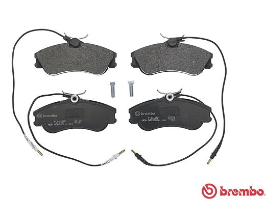 Brake Pad Set, disc brake - P 61 060 BREMBO