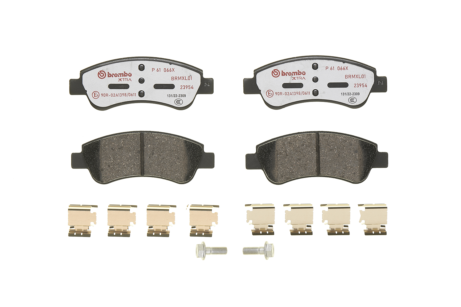 Kit pastiglie freno, Freno a disco - P 61 066X BREMBO