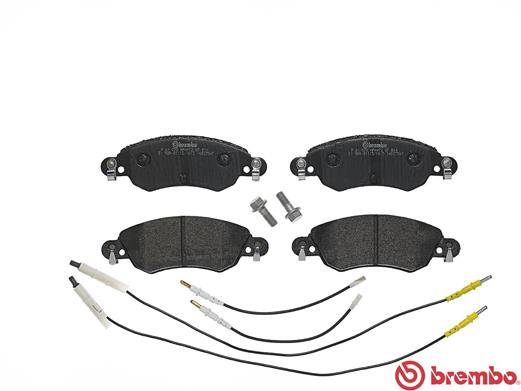 Brake Pad Set, disc brake - P 61 070 BREMBO
