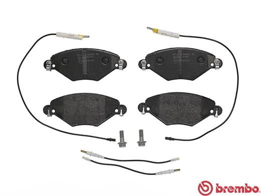 Brake Pad Set, disc brake - P 61 071 BREMBO