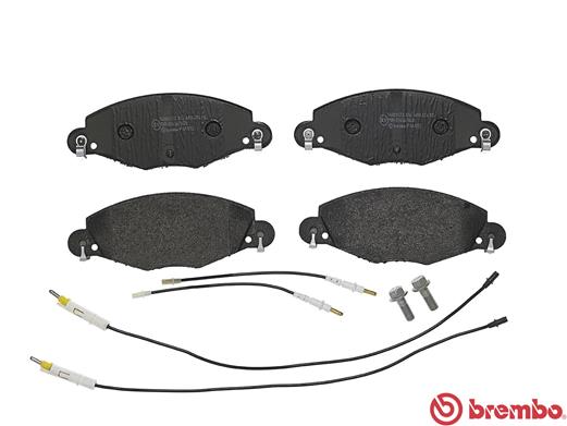 Kit pastiglie freno, Freno a disco - P 61 072 BREMBO