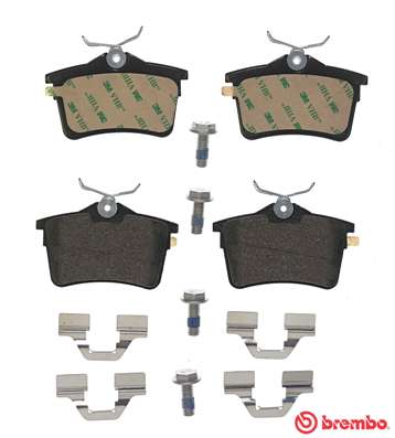 Brake Pad Set, disc brake - P 61 084 BREMBO