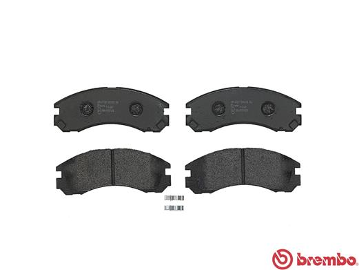 Brake Pad Set, disc brake - P 61 089 BREMBO
