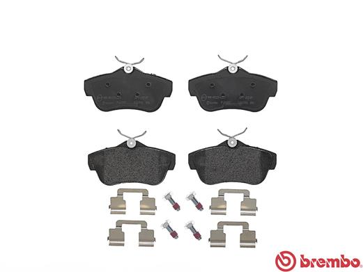 Brake Pad Set, disc brake - P 61 095 BREMBO