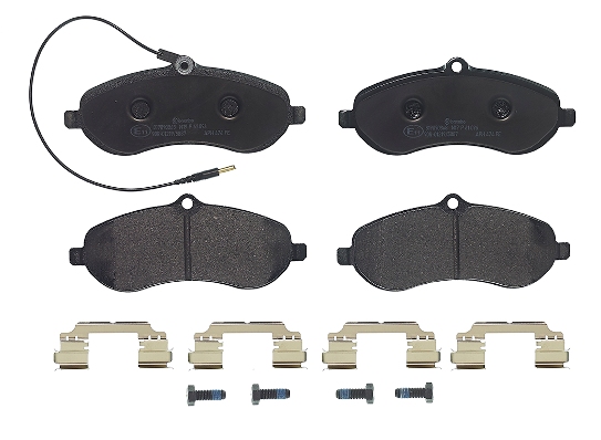 Brake Pad Set, disc brake - P 61 096 BREMBO