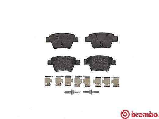 Brake Pad Set, disc brake - P 61 100 BREMBO