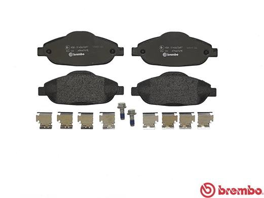 Brake Pad Set, disc brake - P 61 101 BREMBO