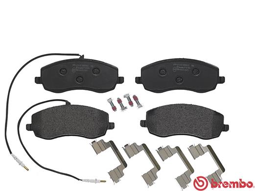 Brake Pad Set, disc brake - P 61 104 BREMBO