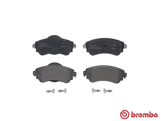Kit pastiglie freno, Freno a disco - P 61 105 BREMBO