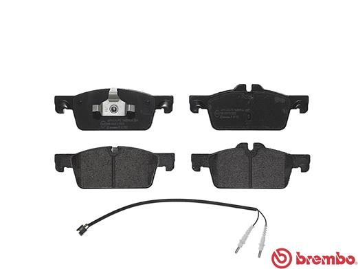 stabdžių trinkelių rinkinys, diskinis stabdys - P 61 112 BREMBO