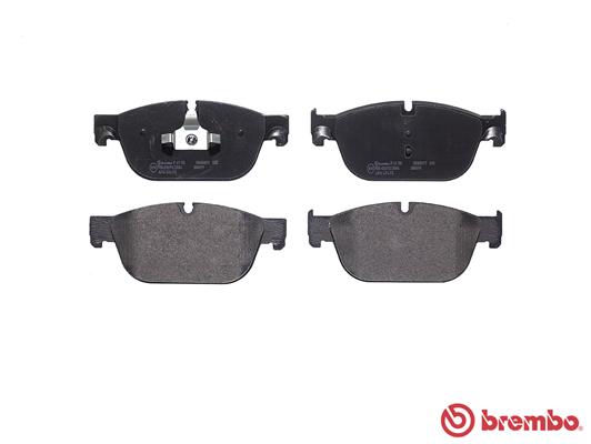 Kit pastiglie freno, Freno a disco - P 61 115 BREMBO