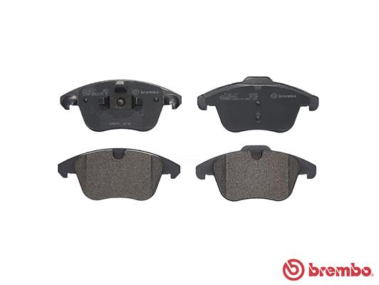 Brake Pad Set, disc brake - P 61 117 BREMBO