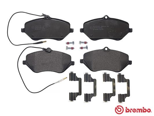Kit pastiglie freno, Freno a disco - P 61 119 BREMBO