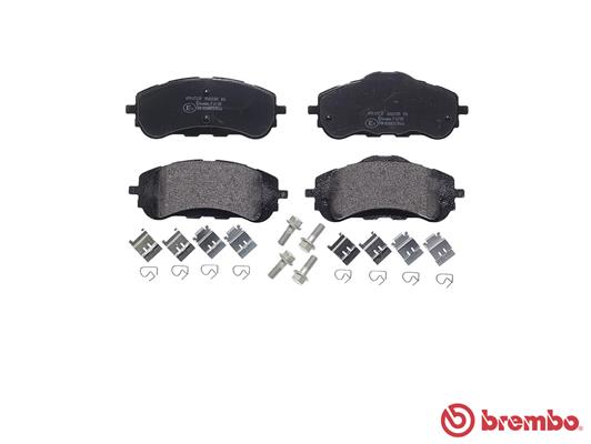 Brake Pad Set, disc brake - P 61 120 BREMBO