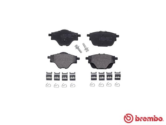 Brake Pad Set, disc brake - P 61 124 BREMBO