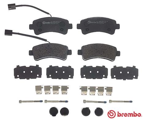 Brake Pad Set, disc brake - P 61 130 BREMBO