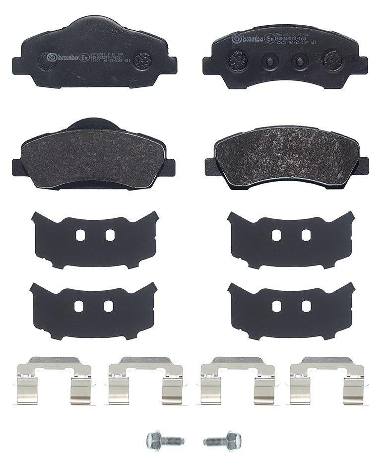 Brake Pad Set, disc brake - P 61 138 BREMBO