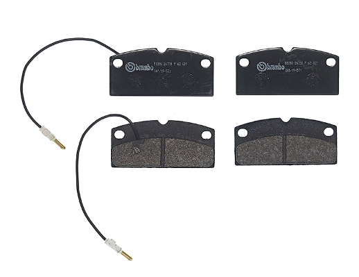 Brake Pad Set, disc brake - P 62 001 BREMBO