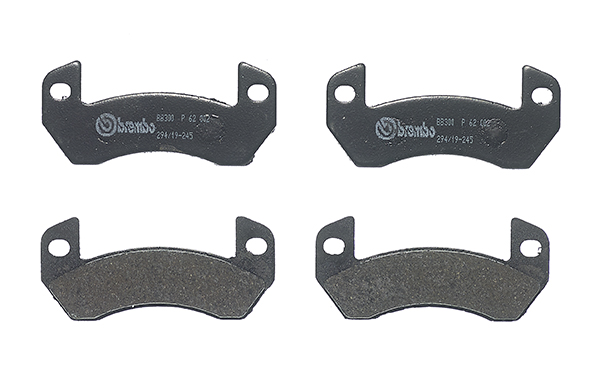 Brake Pad Set, disc brake - P 62 002 BREMBO