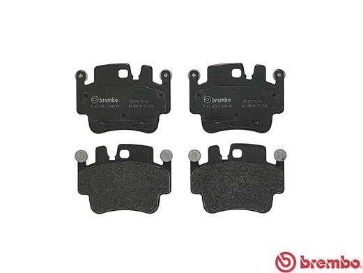 Brake Pad Set, disc brake - P 65 009 BREMBO