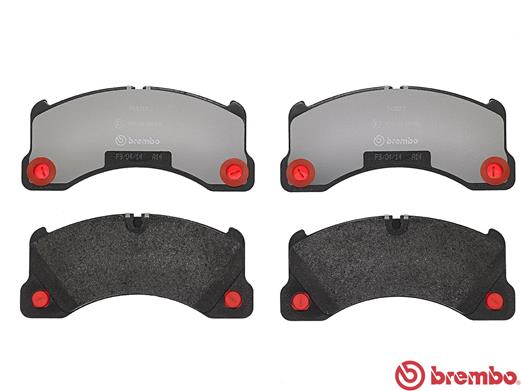 Brake Pad Set, disc brake - P 65 017 BREMBO
