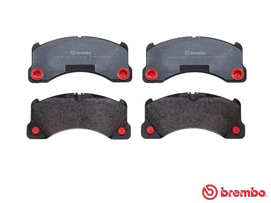 Brake Pad Set, disc brake - P 65 021 BREMBO