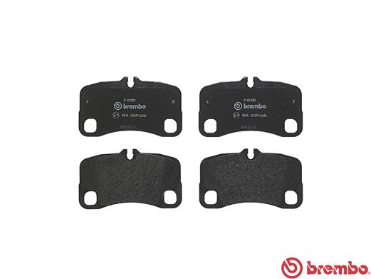 Brake Pad Set, disc brake - P 65 022 BREMBO