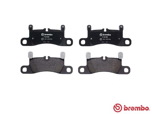 Kit pastiglie freno, Freno a disco - P 65 030 BREMBO