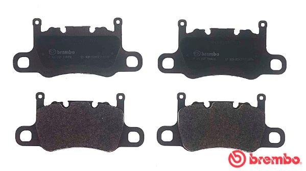 Brake Pad Set, disc brake - P 65 037 BREMBO