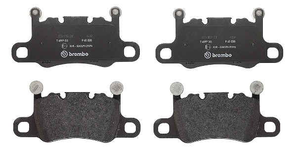 Brake Pad Set, disc brake - P 65 038 BREMBO