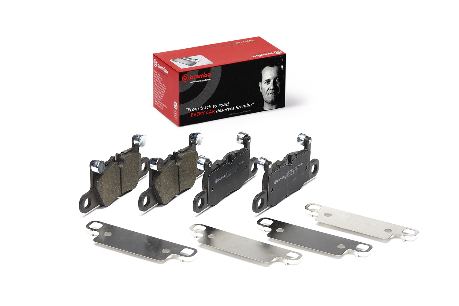 Brake Pad Set, disc brake - P 65 044 BREMBO