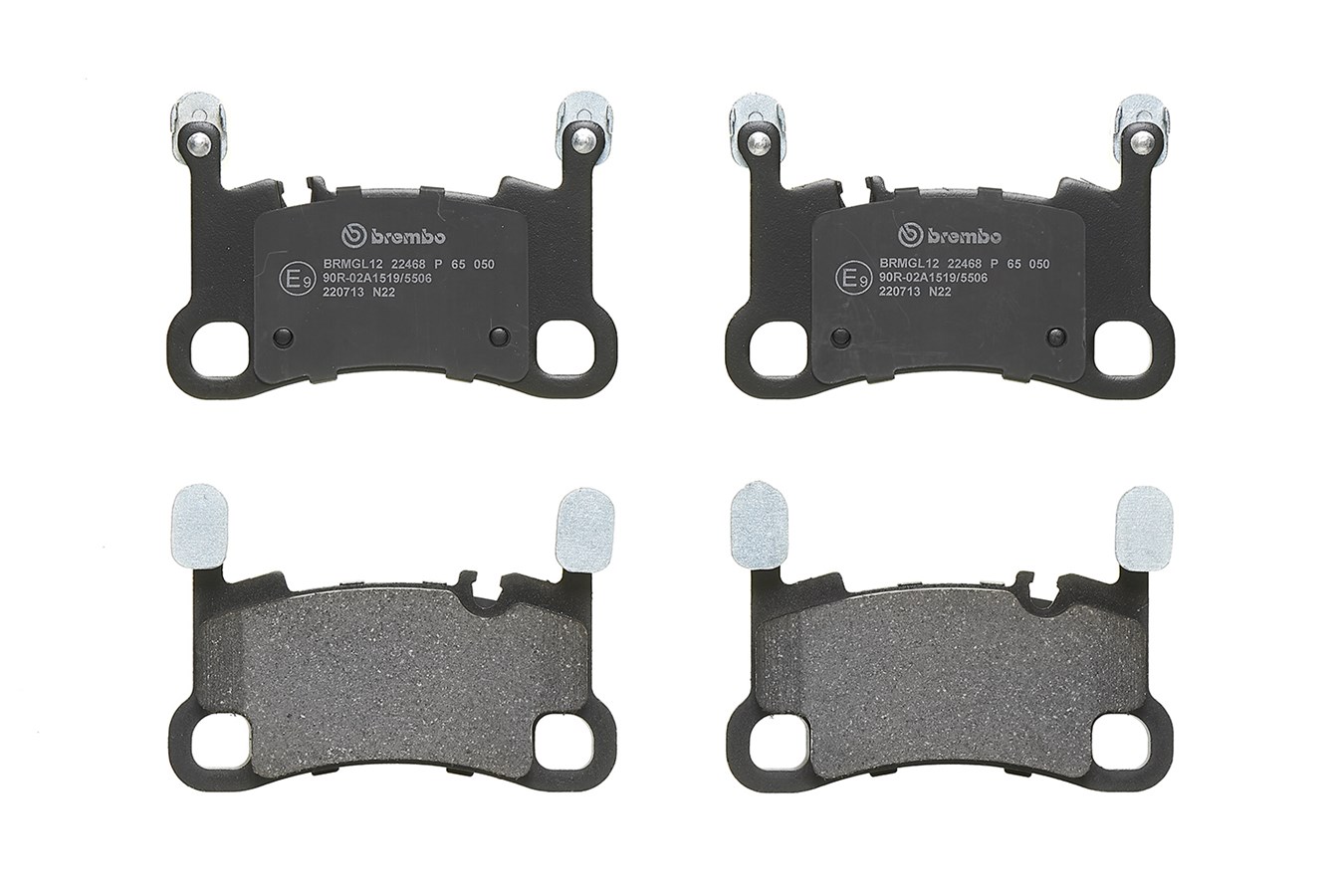 Brake Pad Set, disc brake - P 65 050 BREMBO