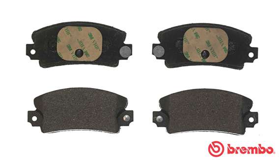 Brake Pad Set, disc brake - P 68 002 BREMBO