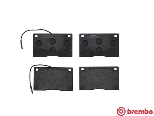Brake Pad Set, disc brake - P 68 012 BREMBO