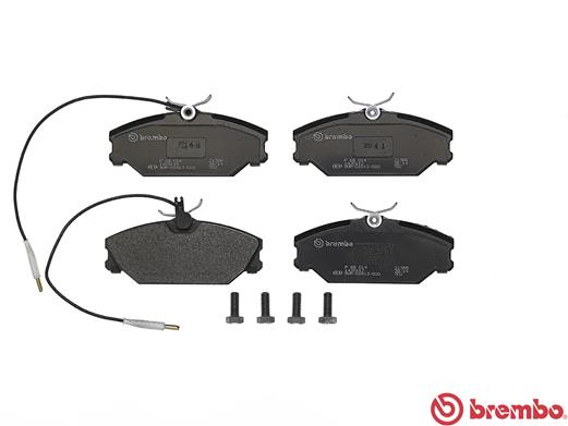Brake Pad Set, disc brake - P 68 014 BREMBO
