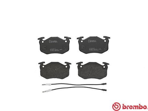 Kit pastiglie freno, Freno a disco - P 68 015 BREMBO