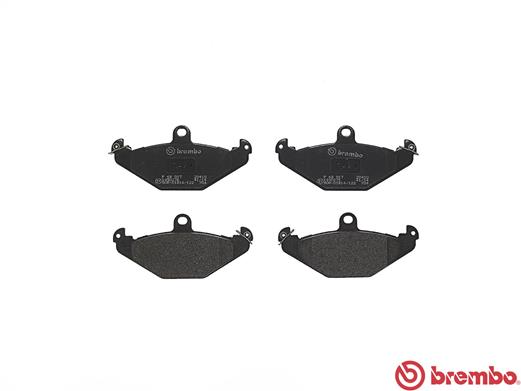 Brake Pad Set, disc brake - P 68 017 BREMBO